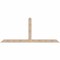Ekena Millwork Portland Smooth Timber Gable Bracket, Douglas Fir, 108"W x 45"H x 3 1/2"D x 5 1/2"F, 10/12 Pitch GBW108X45X0406POR00SDF - alternate 1